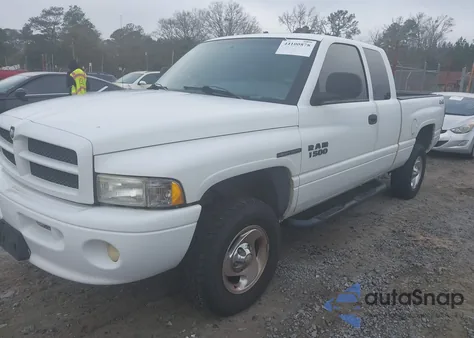 1999 Dodge Ram 1500 St from USA, damaged, VIN 3B7HF13Z9XM519718